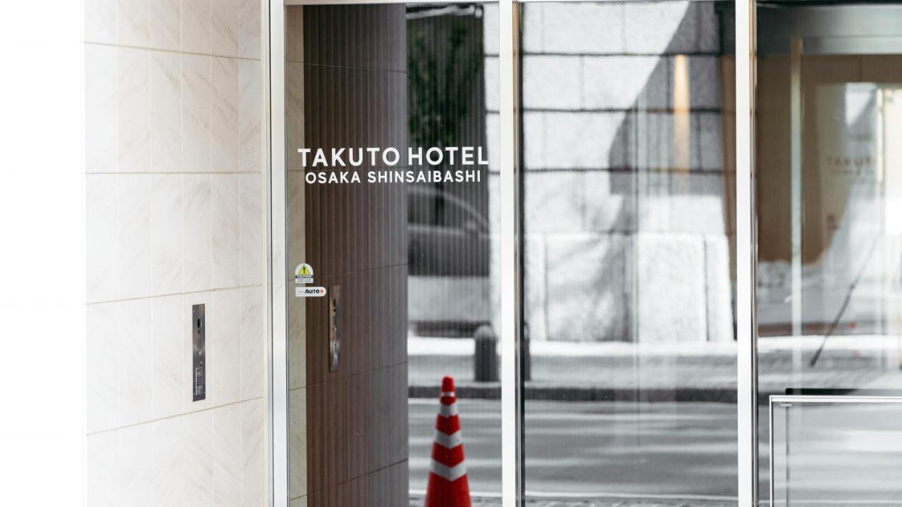 Takuto Hotel Osaka Shinsaibashi Buitenkant foto