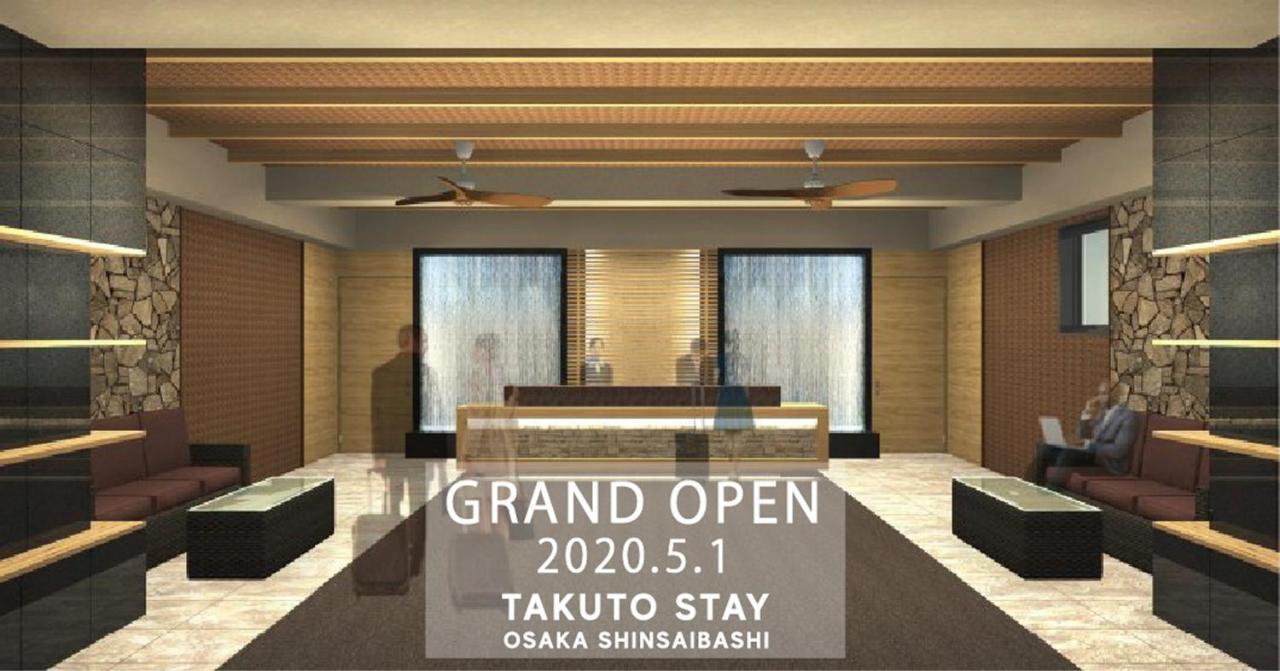 Takuto Hotel Osaka Shinsaibashi Buitenkant foto
